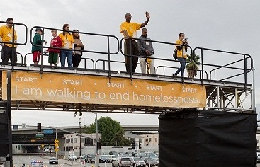 KB on bridge at HomeWalk 2012